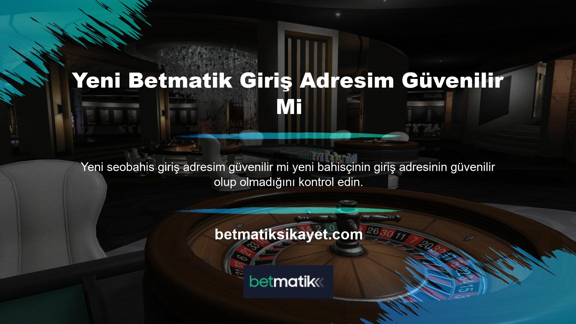 Yakın zamanda giriş bilgilerini güncelleyen bir Betmatik casino sitesi kullanıcısı, yeni Betmatik giriş adresinin güvenilir olup olmadığını merak ediyordu